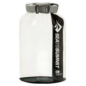 Nepromokavý vak Clear Stopper Dry Bag - 8 Litre Black (barva černá)