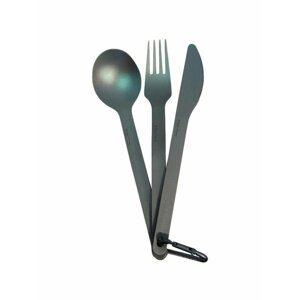 Sada příborů Titanium Cutlery Set 3pc (nůž, vidlička a lžička)