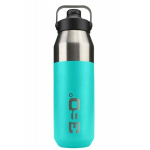 Vacuum Insulated Stainless Steel Bottle Sip Cap 1L Turquoise