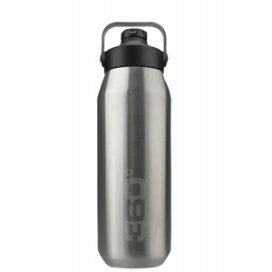 Vacuum Insulated Stainless Steel Bottle Sip Cap 750ml Silver