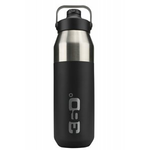 Vacuum Insulated Stainless Steel Bottle Sip Cap 1L Black