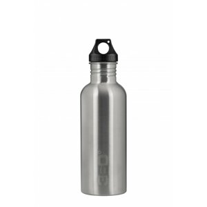 Single Wall Stainless Steel Bottle 1L Silver
