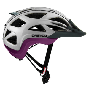 Casco Activ 2 cyklistická přilba - bílo-fialová Šedá S = 52-54 cm