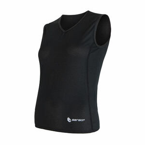 SENSOR COOLMAX AIR dámské triko bez rukávu černá Velikost: XL