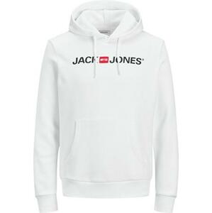 Jack&Jones Pánská mikina JJECORP 12137054 White S