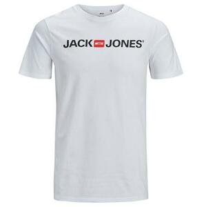 Jack&Jones Pánské triko JJECORP Slim Fit 12137126 White M