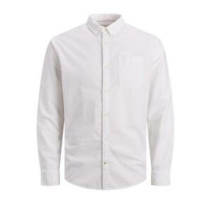 Jack&Jones Pánská košile JJEOXFORD Slim Fit 12182486 White L