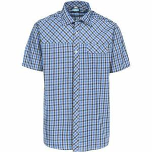 Trespass Pánská košile Juba - velikost L blue check S