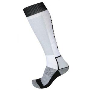 Husky Ponožky Snow Wool bílá/černá L (41-44), 41 - 44