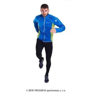 PROGRESS TOREZ mens sports full zip jacket XL tm.modrá/sv.modrá, Tmavě