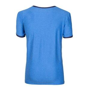 PROGRESS MAVERICK pánské triko L modrý melír, Modrá