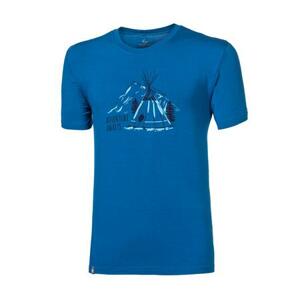 PROGRESS PIONEER "TEEPEE" pánské triko s bambusem XL modrá