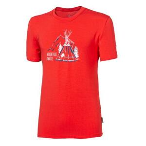 PROGRESS PIONEER "TEEPEE" pánské triko s bambusem XL červená