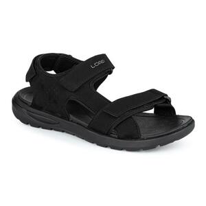 Loap boty pánské WOTEN sandály černo/šedé 44