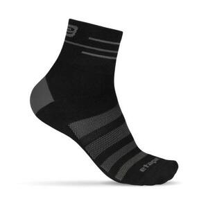 Etape – ponožky SOX, černá/antracit XL (44-47), 44 - 47