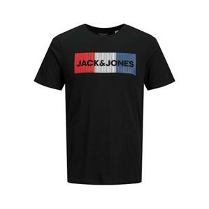 Jack&Jones Pánské triko JJECORP Slim Fit 12151955 Black PLAY SLIM M