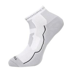Progress ponožky TOURIST bílo-šedé 6-8, 39 - 42, bílá/šedá
