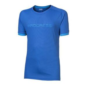 PROGRESS TRICK pánské sportovní tričko S modrá