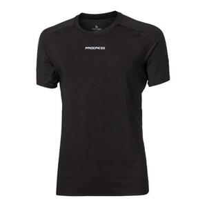 PROGRESS RAPTOR mens sports T-shirt L černá