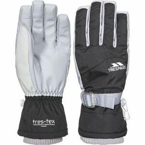 Trespass Dámské lyžařské rukavice Vizza II, Černá, XL
