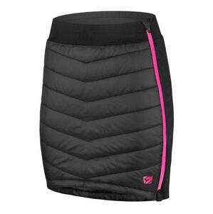 Etape – dámská sukně ALASKA, černá/růžová XL