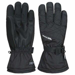 Trespass Unisexové lyžařské rukavice REUNITED II black L, Černá