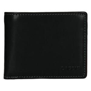 Lagen Pánská kožená peněženka W-8120/T BLK