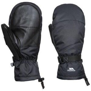 Trespass Unisex lyžařské rukavice Adarek black XL, Černá