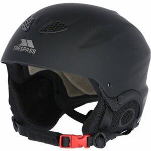 Trespass Unisex lyžařská helma Tespass Skyhigh black L, Černá