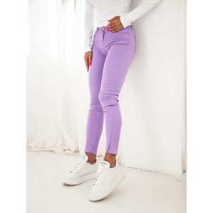 FASARDI 28 módních džínových džín ve světle fialové barvě, fialový