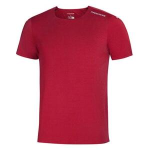 PROGRESS TECHNIC men's fully bonded T-shirt L červený melír