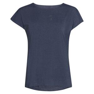 PROGRESS TECHNICA women's fully bonded T-shirt XL tm.modrý melír, Tmavě, modrá