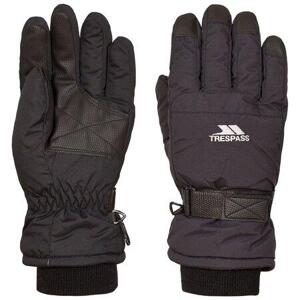 Trespass Unisex lyžařské rukavice Gohan II black M, Černá