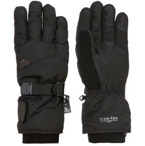 Trespass Lyžařské unisexové rukavice Ergon II, Černá, XS