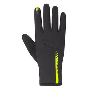 Etape – rukavice LAKE 2.0 WS+, černá/žlutá fluo L