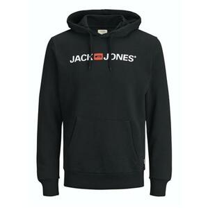 Jack&Jones Pánská mikina JJECORP Regular Fit 12137054 Black XXL