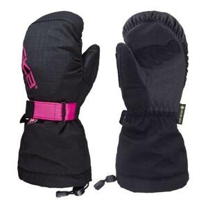 Eska Dětské lyžařské rukavice Kids Nok GTX black|pink M