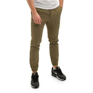 Jack&Jones Pánské kalhoty JPSTGORDON Comfort Fit 12224518 Deep Lichen Green XL