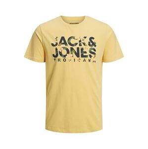 Jack&Jones Pánské triko JJBECS Regular Fit 12224688 Jojoba XXL