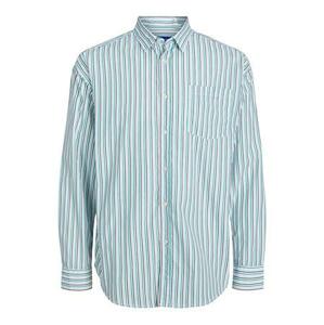 Jack&Jones Pánská košile JORBRINK Wide Fit 12215472 Cashmere Blue XXL