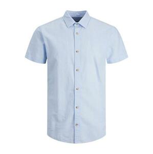 Jack&Jones Pánská košile JJESUMMER Slim Fit 12220136 Cashmere Blue XL