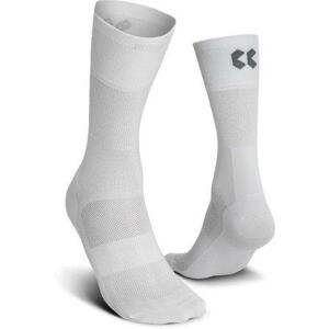 Kalas ponožky vysoké RIDE ON Z bílé/šedé vel.43-45