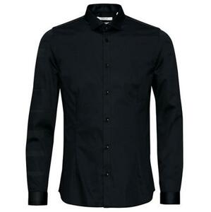 Jack&Jones Pánská košile JJPRPARMA Slim Fit 12097662 Black XL