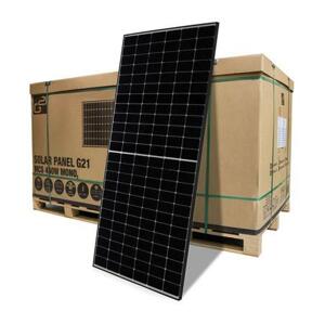 Solární panel G21 MCS LINUO SOLAR 450W mono, černý rám - paleta 31 ks, cena za kus