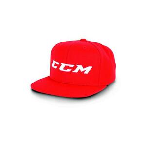 CCM Kšiltovka Team Adjustable Cap, červená, Dětská