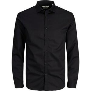 Jack&Jones Pánská košile JPRBLACARDIFF Slim Fit 12201905 Black L