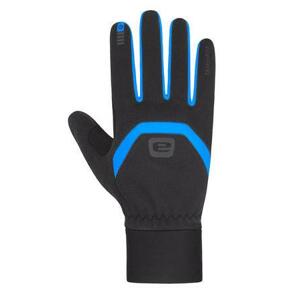 Etape – rukavice PEAK 2.0 WS+, černá/modrá S
