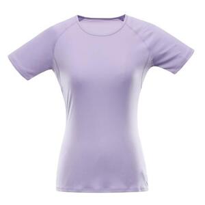 ALPINE PRO Dámské rychleschnoucí triko s cool-dry PANTHERA pastel lilac XL, Fialová