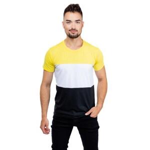 Glano Pánské triko - žluté Velikost: XXL, Žlutá