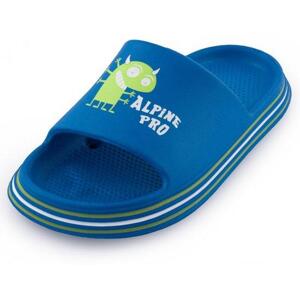 ALPINE PRO Dětské obuv letní LARINO electric blue lemonade 24, Modrá